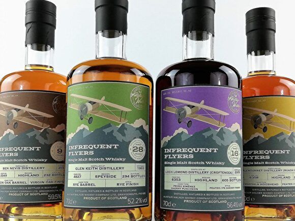 8 April 20:00 - Infrequent Flyer - Whisky Proeverij